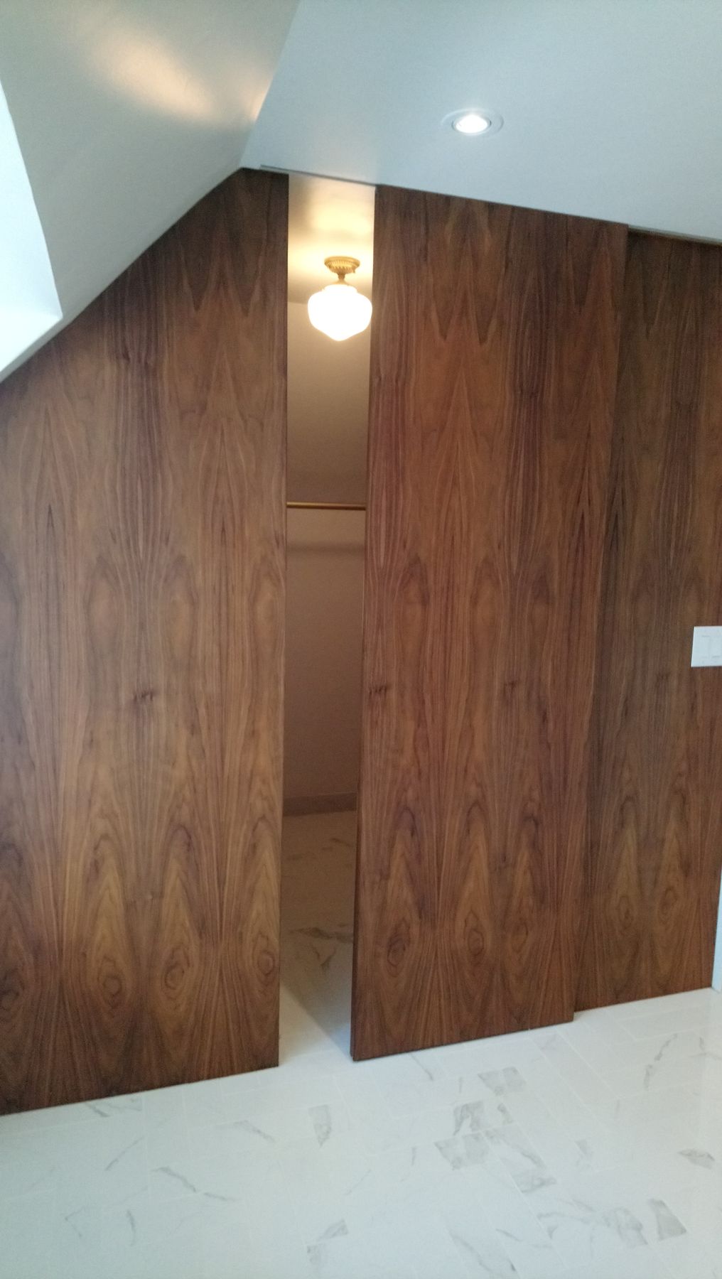Dovercourt, Doors cut to follow the sloped ceiling