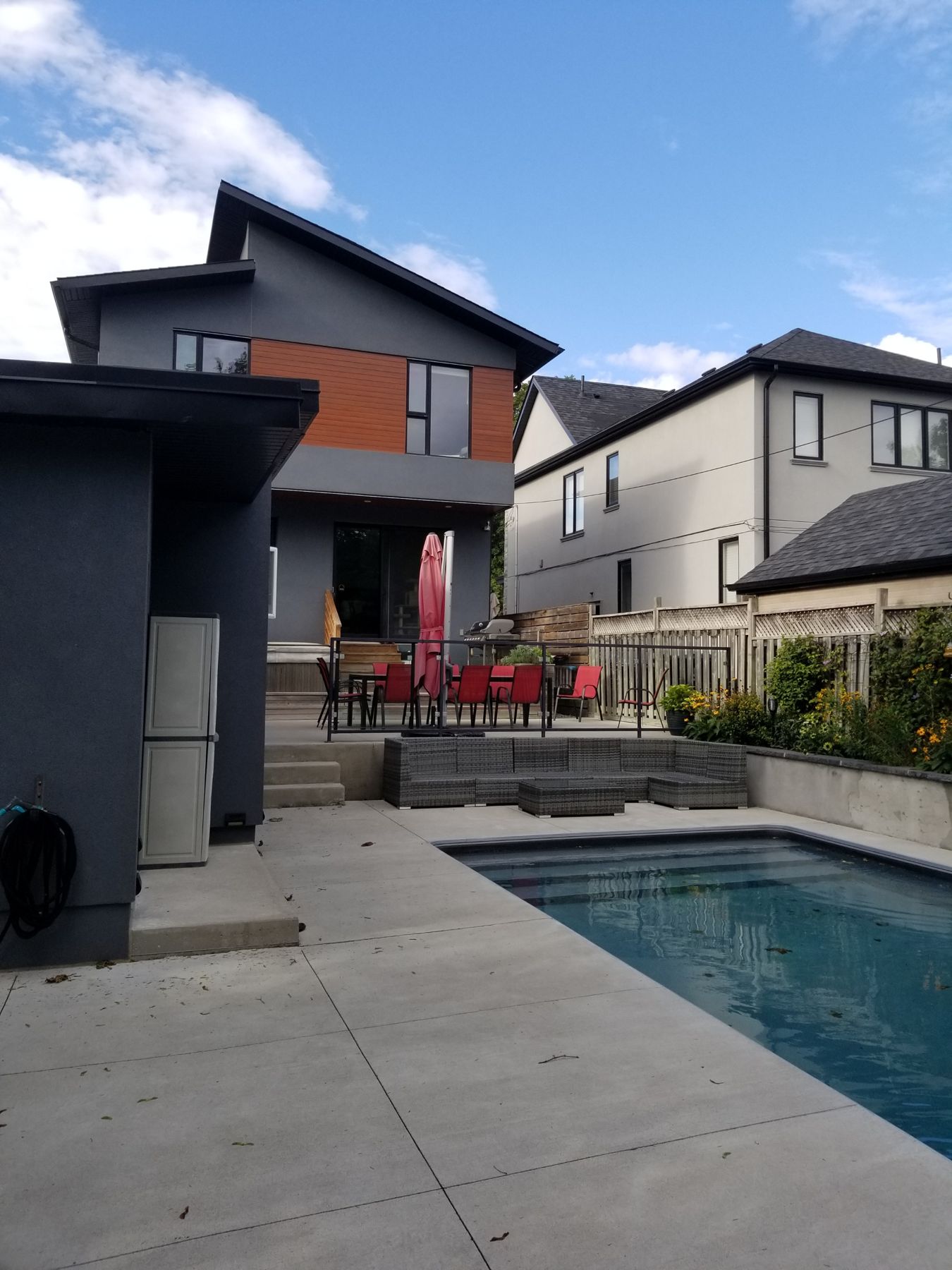75 Murrie Street, Rear elevation and pool
